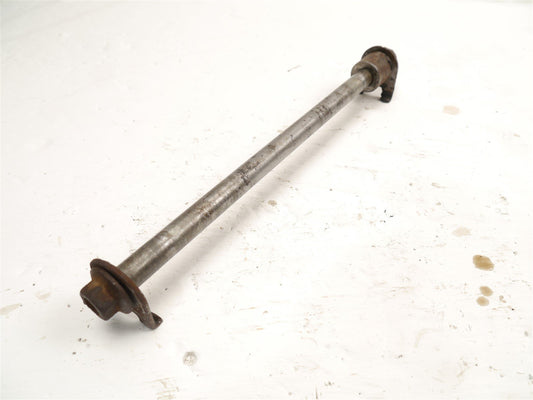 SUZUKI TS50X REAR WHEEL SPINDLE