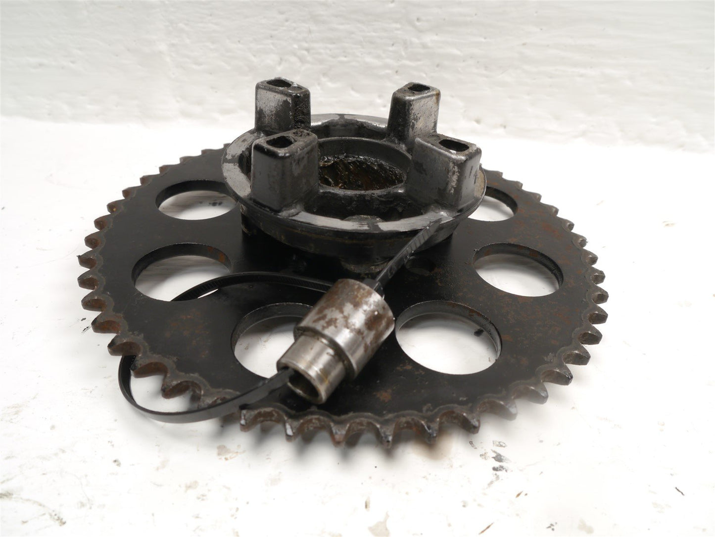 SUZUKI TS50X REAR SPROCKET CARRIER