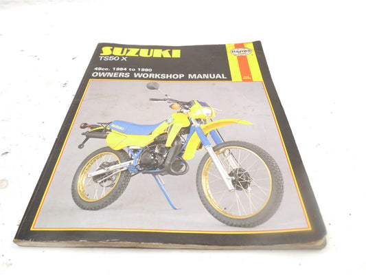 SUZUKI TS50X HAYNES OWNERS WORKSHOP MANUAL 1984-1990