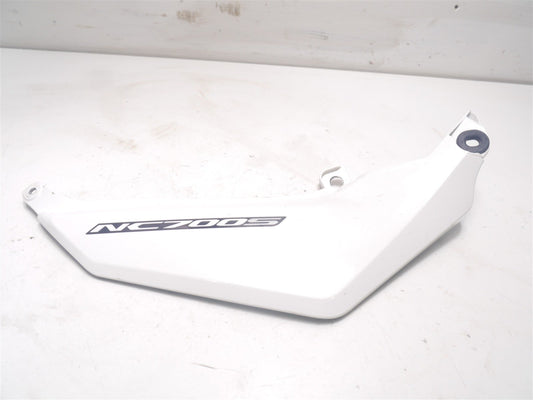 HONDA NC700 NC 700 S A ABS 2012-2014 RIGHT SIDE FAIRING PANEL IN METALLIC WHITE