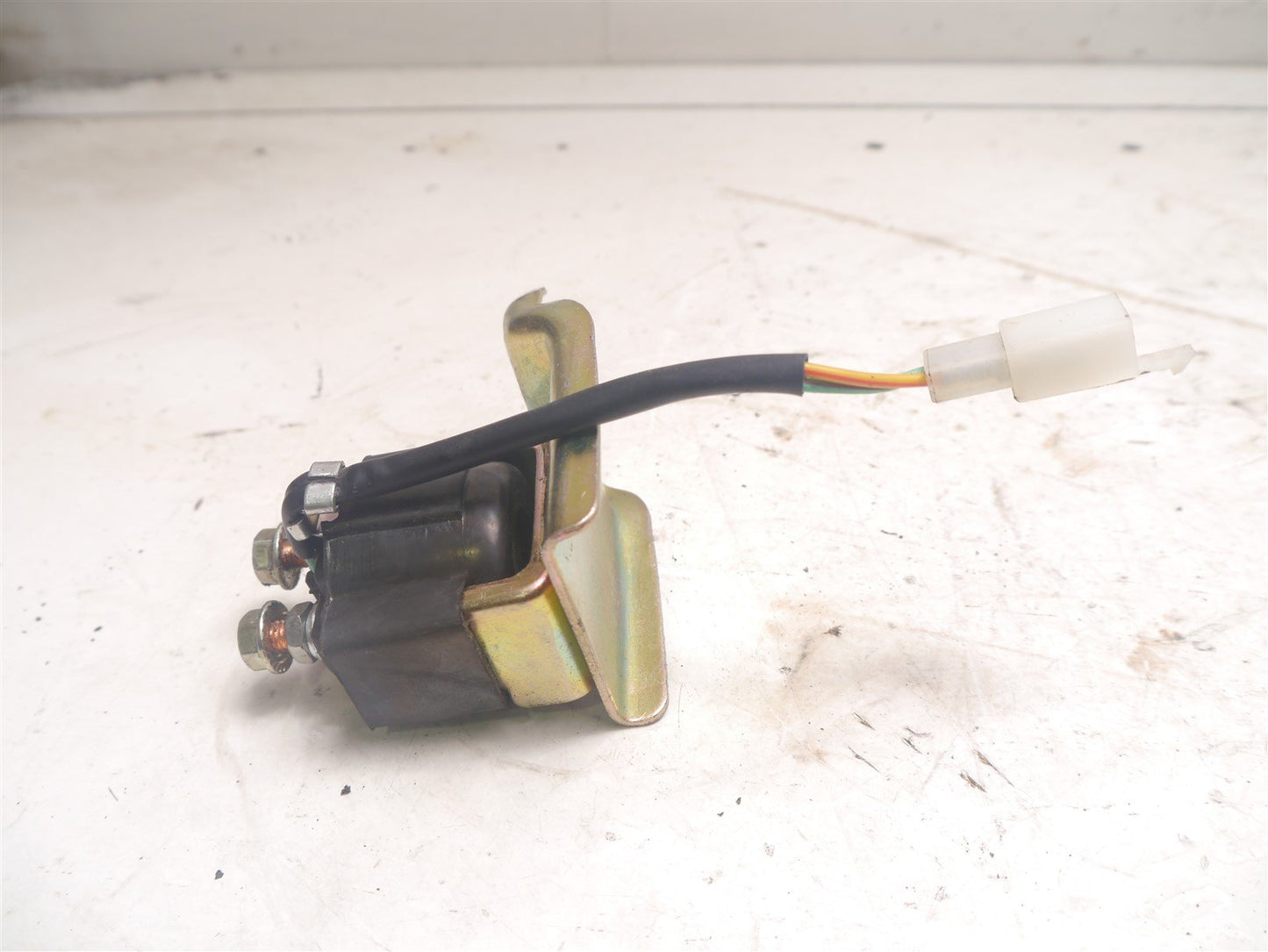 SYM MASK 50 2019-2020 JUST 1,462 MILES! STARTER MOTOR SOLENOID AND MOUNT