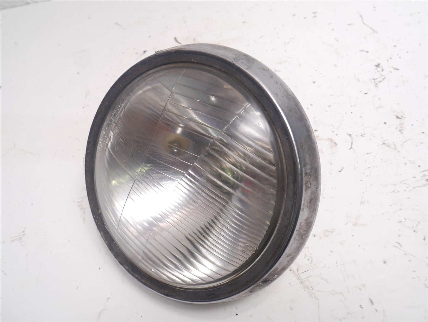 HONDA CB TWO FIFTY STANLEY HEADLIGHT LENS AND RIM