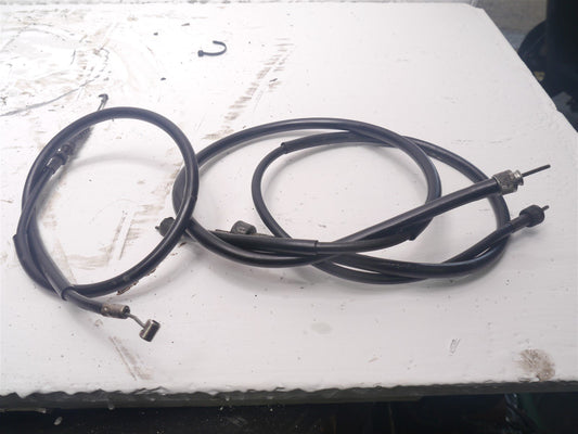 YAMAHA TZR 125 2RH 1987 CLUTCH SPEEDOMETER AND TACHO CABLES