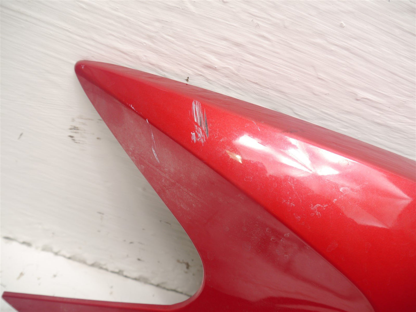 YAMAHA YBR125 2010-2014 RIGHT FUEL TANK FAIRING IN RED