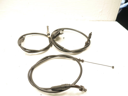 HONDA CBF125 2009-2013 THROTTLE CLUTCH AND SPEEDOMETER CABLES