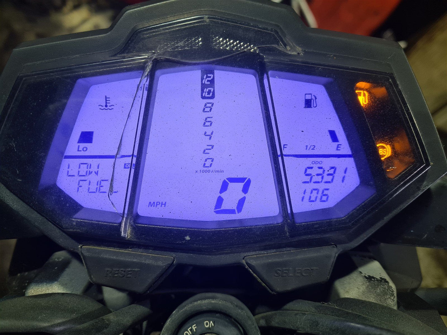 YAMAHA MT125 2014-2018 CDI ECU ABS 5331 MILES